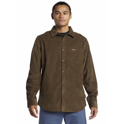 Quiksilver Ανδρικό πουκάμισο Smoke Trail - Corduroy Shirt for Men
